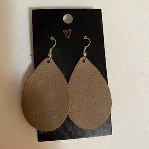 Brown earrings